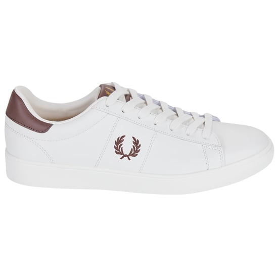 Zapatillas Deportivas De Cuero Fred Perry Spencer Color Blanco Nieve - Image 1