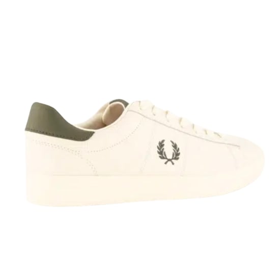 Zapatillas Deportivas Fred Perry Spencer De Cuero Color Crudo - Image 2