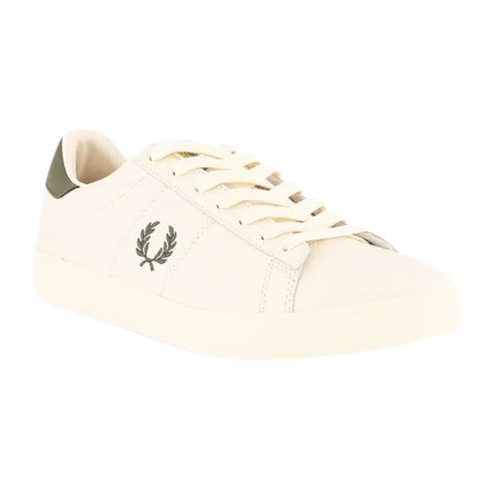 Zapatillas Deportivas Fred Perry Spencer De Cuero Color Crudo - Image 3