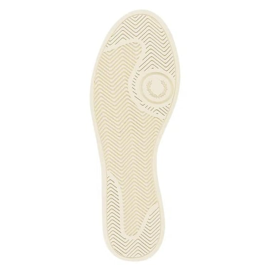 Zapatillas Deportivas Fred Perry Spencer De Cuero Color Crudo - Image 4