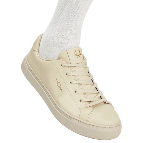Zapatillas Deportivas Fred Perry B71 De Cuero Color Avena - Image 5
