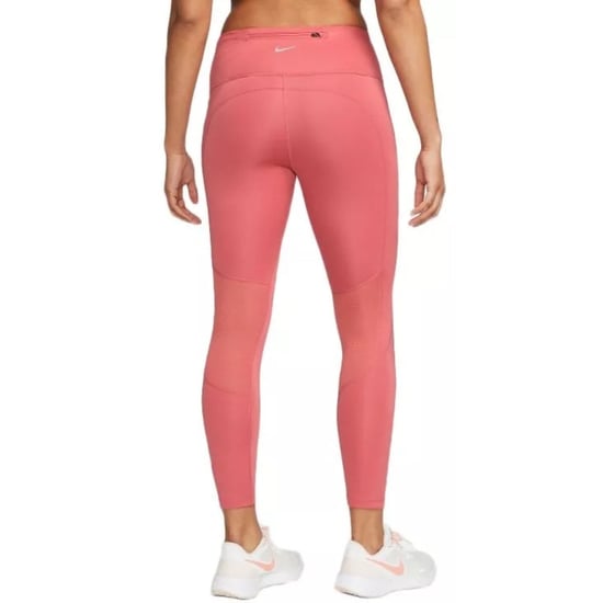 Mallas De Running Nike Dri-fit 7/8 De Tiro Medio, Color Rosa - Image 3