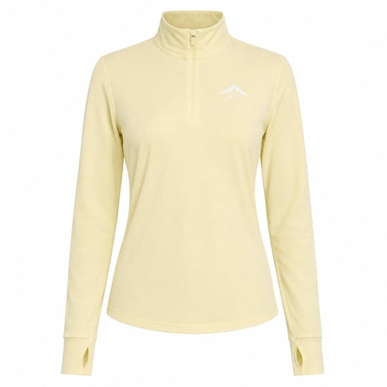 Camiseta Amarilla De Manga Larga Con Media Cremallera Nike Dri-fit Trail - Image 1