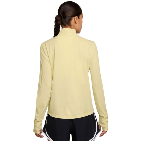 Camiseta Amarilla De Manga Larga Con Media Cremallera Nike Dri-fit Trail - Image 3