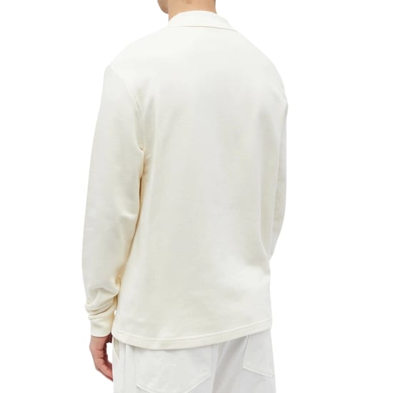 Suéter De Manga Larga Color Crudo Con Espalda En Bucle De Fred Perry - Image 3