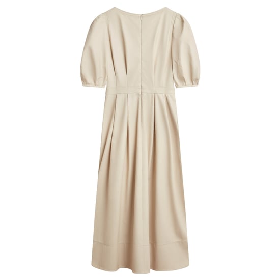 Vestido Midi Color Marfil De Piel Sintética Tamega De Ted Baker - Image 2