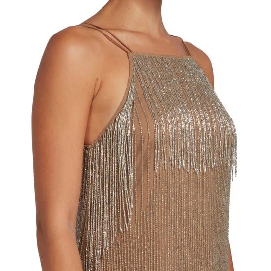 Minivestido Rosa Nude Con Borlas Diveria De Ted Baker - Image 3