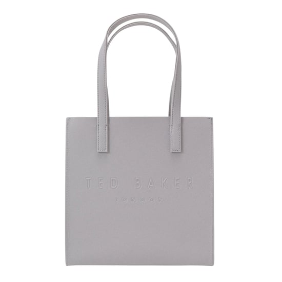 Bolso Ted Baker Crosshatch Small Icon Gris Claro - Image 1