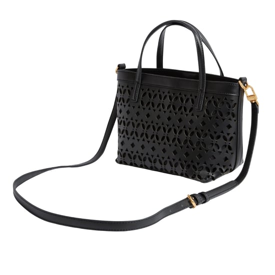 Bolso De Compras Pequeño Negro Con Corte Láser Lissann De Ted Baker - Image 2