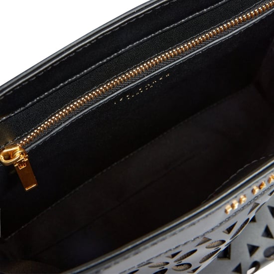 Bolso De Compras Pequeño Negro Con Corte Láser Lissann De Ted Baker - Image 4