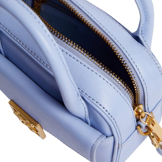 Bolso Bandolera Mini De Piel Azul Claro Ted Baker Anibell Tb Detail - Image 2