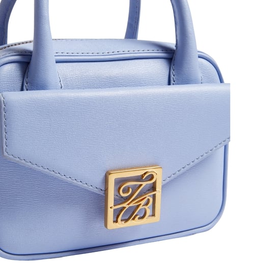 Bolso Bandolera Mini De Piel Azul Claro Ted Baker Anibell Tb Detail - Image 3