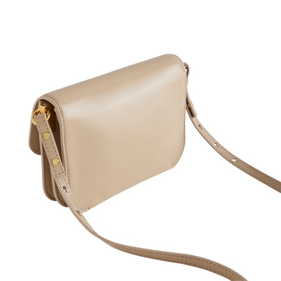 Bolso Bandolera Pequeño Ted Baker Kkaysa De Piel Pulida Color Topo - Image 2