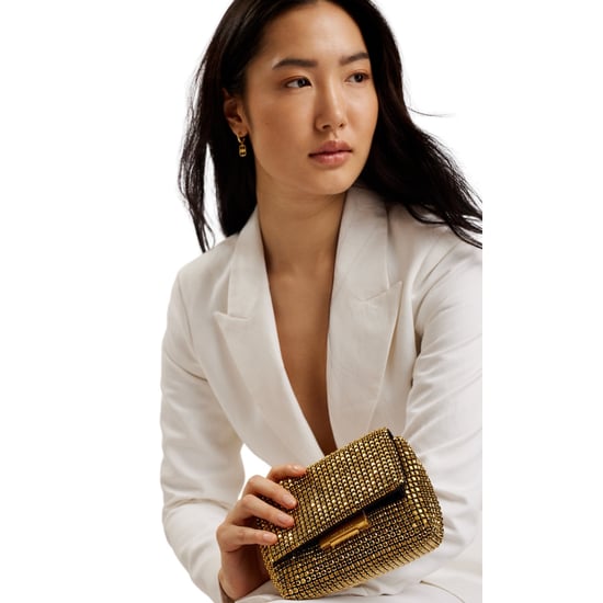 Bolso Bandolera Mini Dorado Con Cristales Brillantes De Ted Baker - Image 2