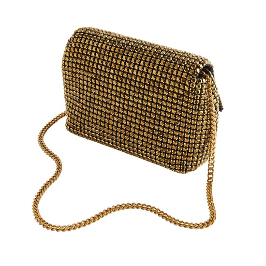 Bolso Bandolera Mini Dorado Con Cristales Brillantes De Ted Baker - Image 4