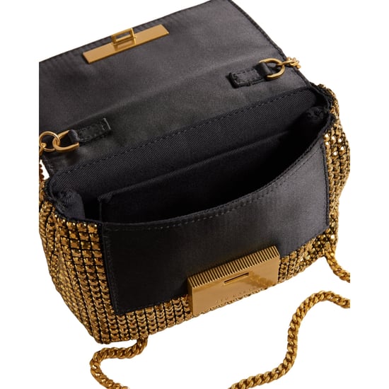 Bolso Bandolera Mini Dorado Con Cristales Brillantes De Ted Baker - Image 6