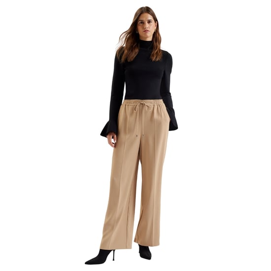 Pantalones Deportivos Ted Baker Liliaah De Pierna Recta Color Camel - Image 1