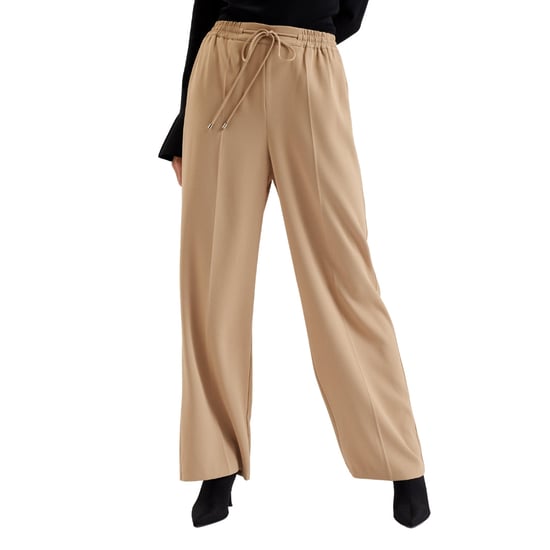 Pantalones Deportivos Ted Baker Liliaah De Pierna Recta Color Camel - Image 2