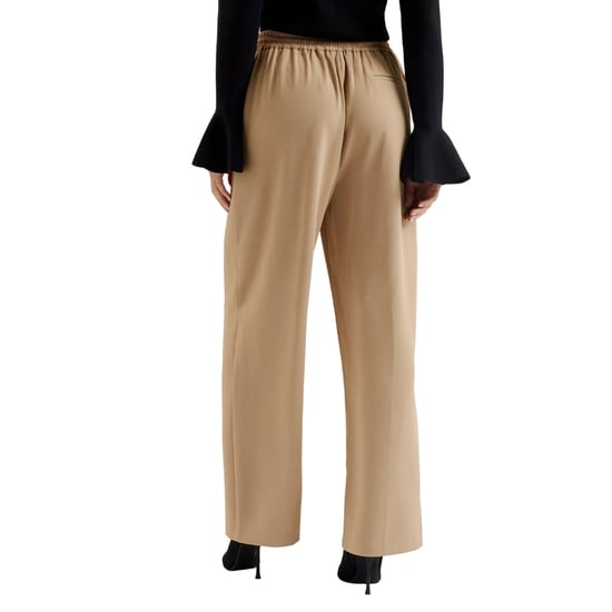 Pantalones Deportivos Ted Baker Liliaah De Pierna Recta Color Camel - Image 4