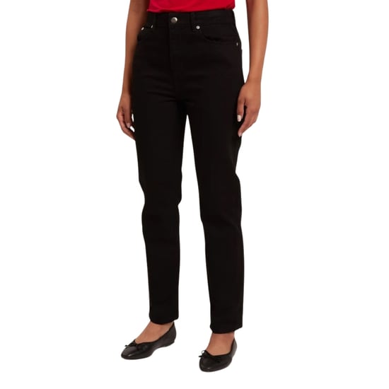 Jeans Negros Ajustados De Tiro Medio Sanzan De Ted Baker - Image 3