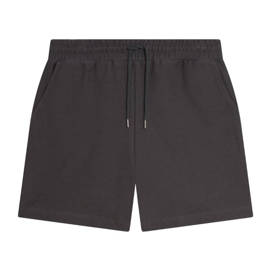 Pantalones Cortos Ted Baker Ladislo Regular De Algodón Gris Con Cordón Ajustable - Image 1