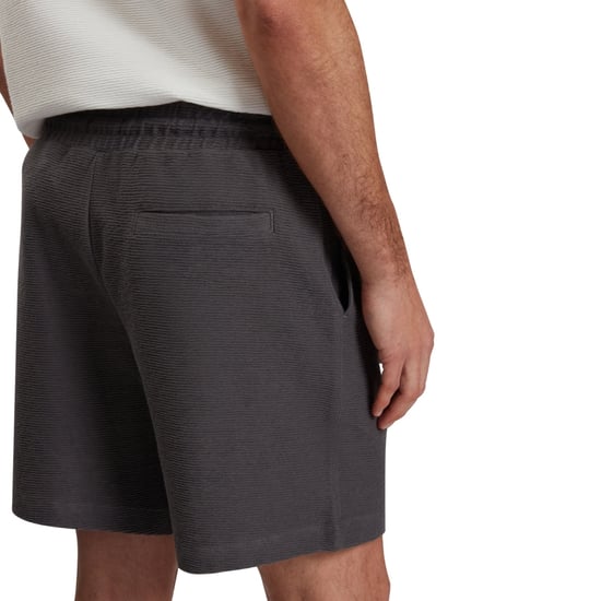 Pantalones Cortos Ted Baker Ladislo Regular De Algodón Gris Con Cordón Ajustable - Image 2