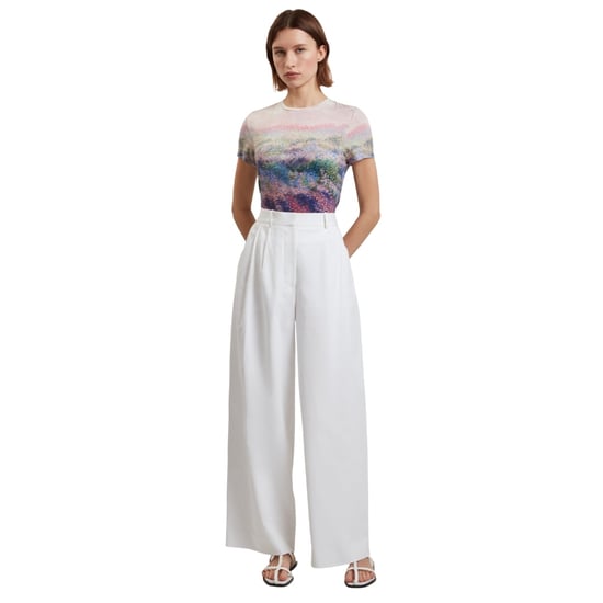 Camiseta Rosa Ajustada Estampada Kaytee De Ted Baker - Image 4