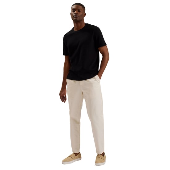 Camiseta Negra Texturizada Regular Ted Baker Curlys - Image 4