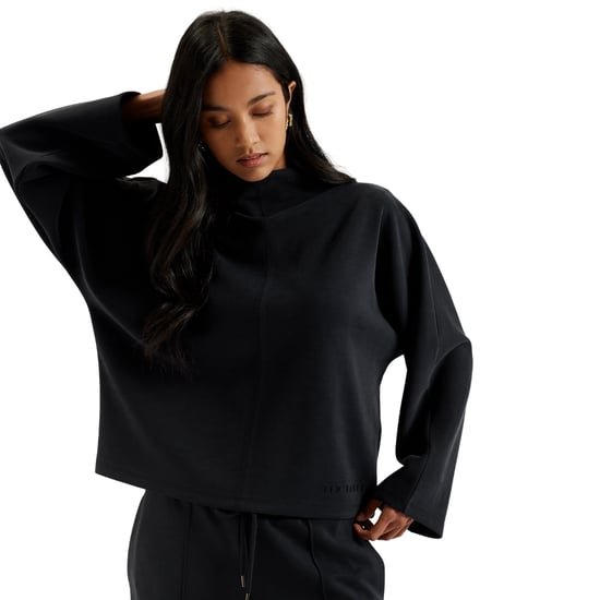 Jersey Negro De Cuello Alto De Cupro Kenseyy De Ted Baker - Image 2