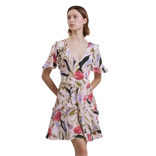Minivestido Rosa Pálido Con Detalle De Volantes Issiia De Ted Baker - Image 4
