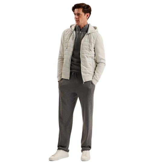 Sudadera Con Capucha Acolchada Y Cremallera Color Beige De Ted Baker Adburys - Image 4