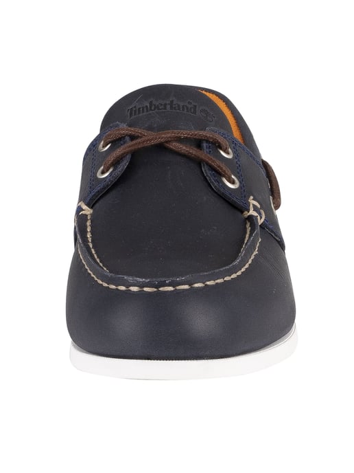 Timberland Náuticos De Piel Cedar Bay, Azul - Image 4