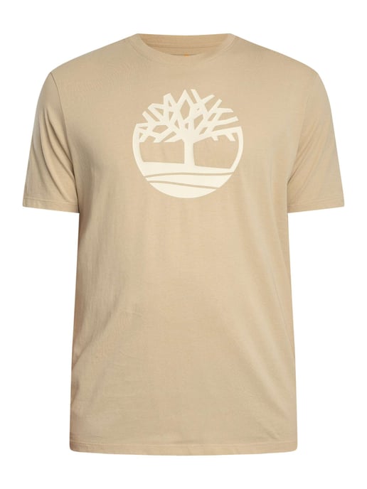 Timberland Camiseta Con Logo De Árbol, Beige - Image 5