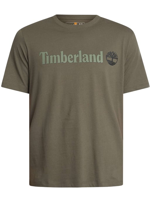 Timberland Camiseta Con Logo Lineal, Verde - Image 5