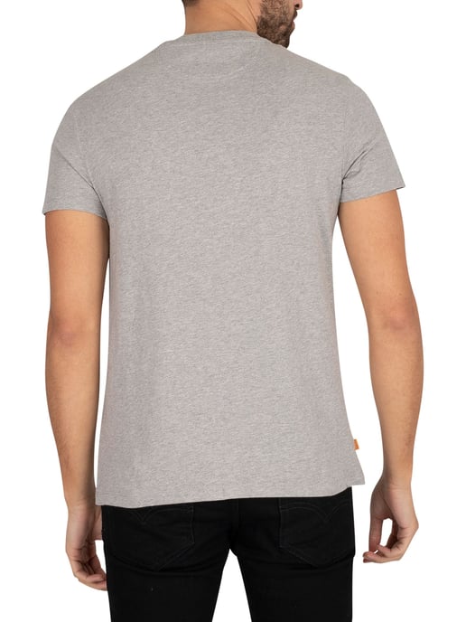 Timberland Camiseta Ajustada Dun River Crew, Gris - Image 3