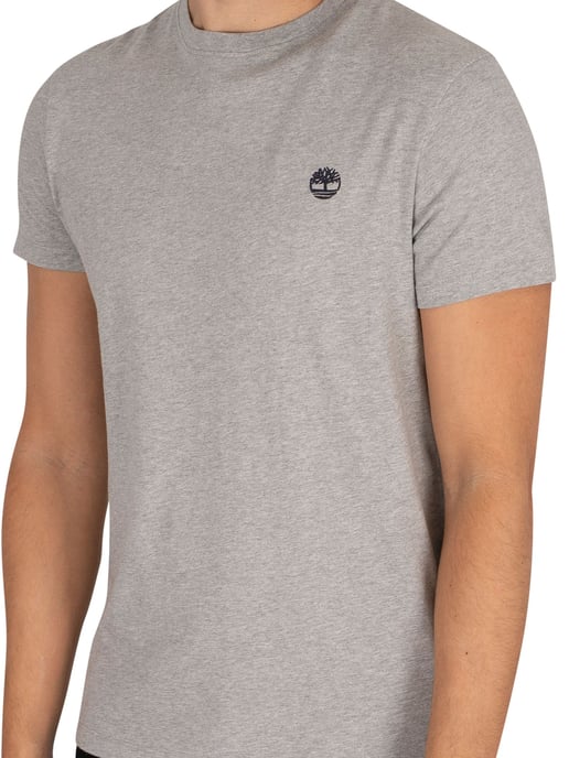 Timberland Camiseta Ajustada Dun River Crew, Gris - Image 4