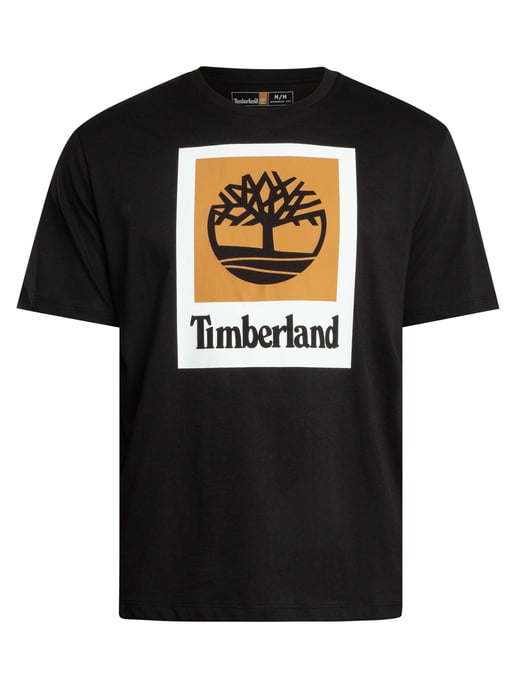 Timberland Camiseta Corta Con Gráfico De Colores, Negro - Image 5