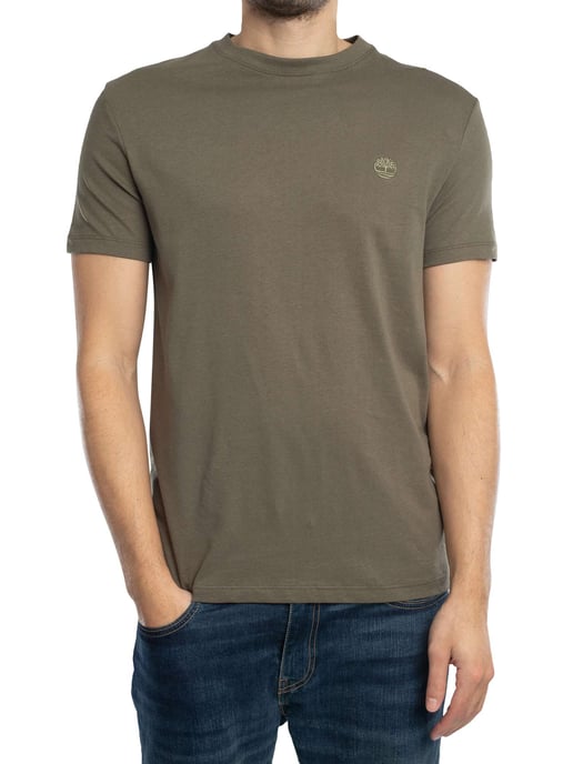 Timberland Camiseta Ajustada Dunstan River Crew, Verde - Image 2