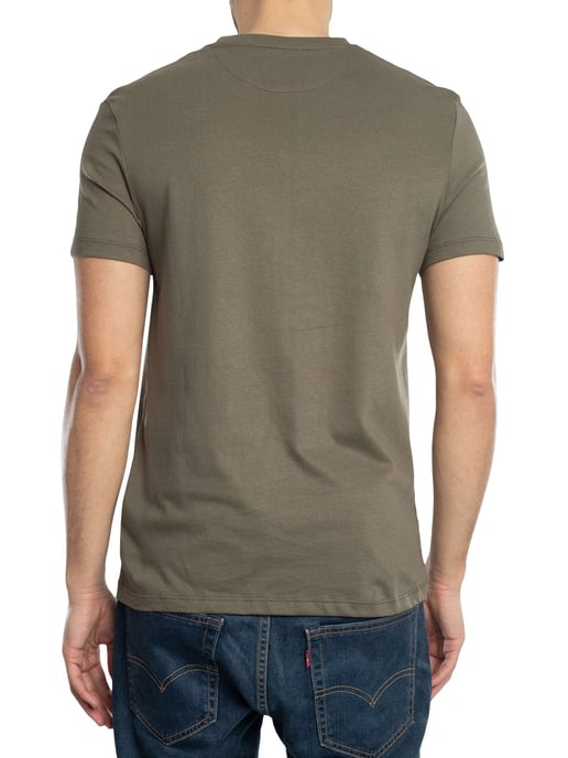 Timberland Camiseta Ajustada Dunstan River Crew, Verde - Image 3