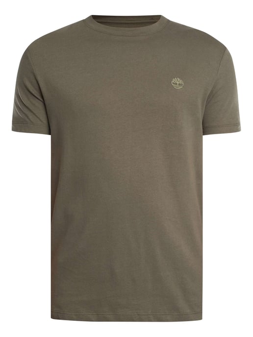 Timberland Camiseta Ajustada Dunstan River Crew, Verde - Image 5