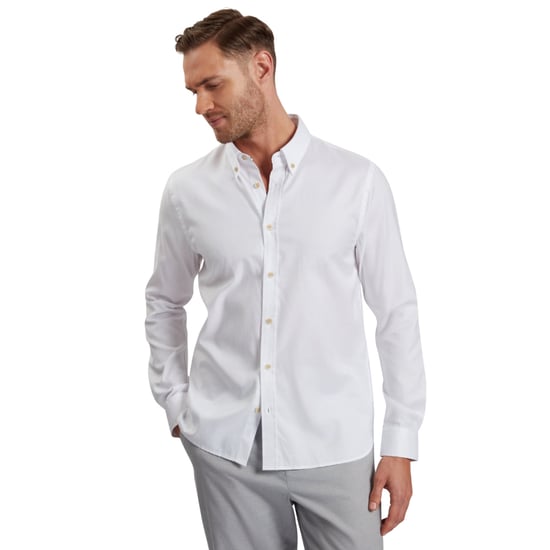 Camisa Oxford Blanca Premium Regular Allardo De Ted Baker - Image 4