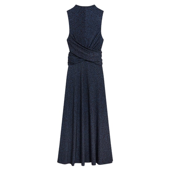 Vestido Midi Negro Sin Mangas Estampado Inisha De Ted Baker - Image 1