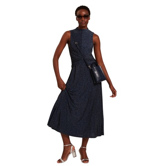 Vestido Midi Negro Sin Mangas Estampado Inisha De Ted Baker - Image 2
