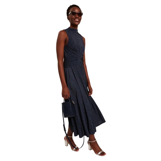 Vestido Midi Negro Sin Mangas Estampado Inisha De Ted Baker - Image 3