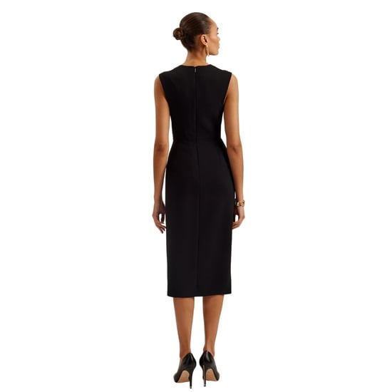 Vestido Midi Negro A Medida De Ted Baker Manabdl - Image 5