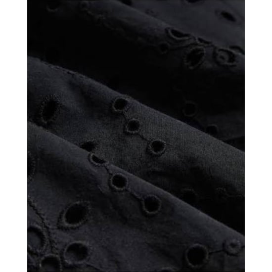 Vestido Midi Negro Extragrande Con Bordado Nikaia De Ted Baker - Image 5