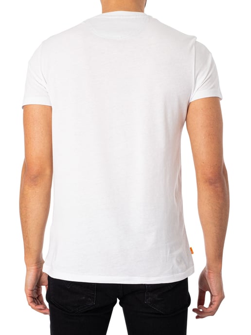 Timberland Camiseta Ajustada Dunstan River, Blanco - Image 3