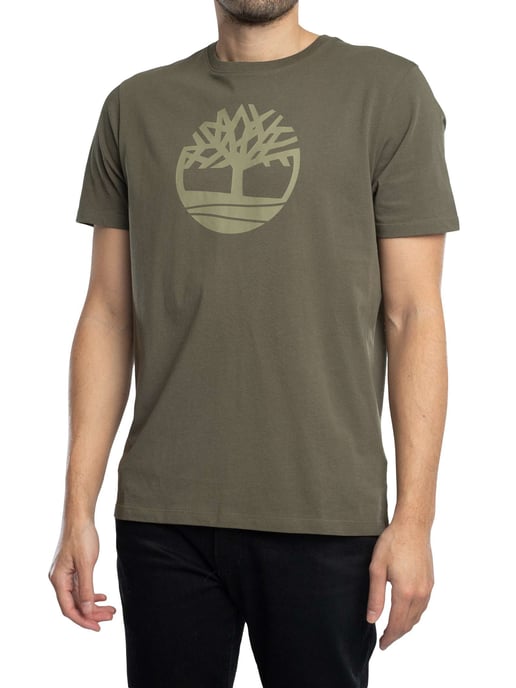 Timberland Camiseta Con Logo De Árbol, Verde - Image 2