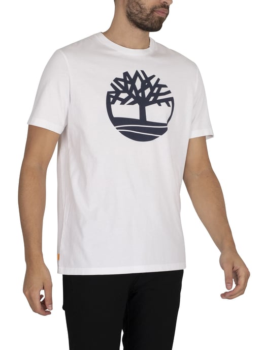 Timberland Camiseta De Marca, Blanco - Image 2