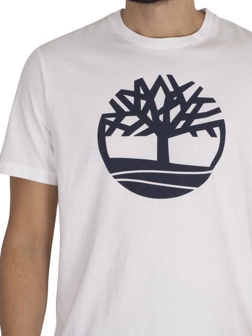 Timberland Camiseta De Marca, Blanco - Image 4